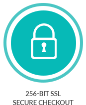 256-Bit SSL Secure Checkout